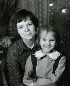  Таня и пятилетняя Лиза, 1979 